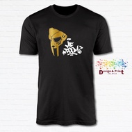 MF Doom Mask Hip Hop Signage_Unisex T-Shirt Tshirt Baju 100% Cotton XS-XXL