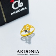 ARDONIA Cincin Cherry Emas 375 (9K Gold / 375 Gold)
