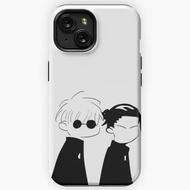 CASE Low Quality Gojo and Geto iphone X