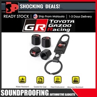 Toyota GR Sport Gazoo Racing Tyre Cap Air Cap Tyre Wheel Valve Tyre Valve Car Cover Zinc Alloy