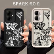 HP Tecno Spark Go 2 Rubber Softcase - Tecno Spark Go 2 Embossed Case - Tecno Spark Go 2 Pro Camera S