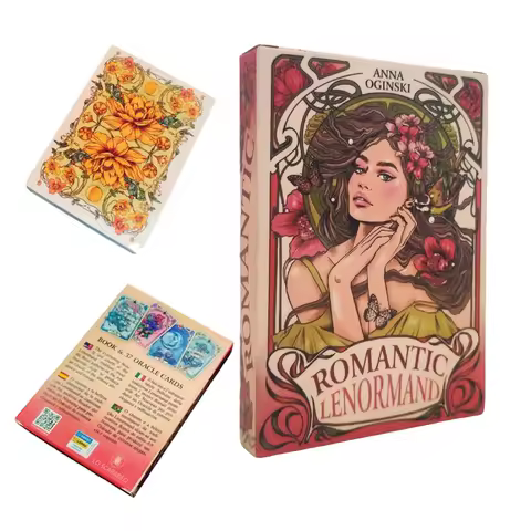 37Pcs Cards Lenormand Tarot Deck Full English Russian Version Oracles Deck For Girl Board Games 10.2