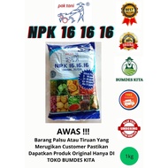 NPK 16 16 16 FERTILIZER PAK TANI - 1KG ORIGINAL