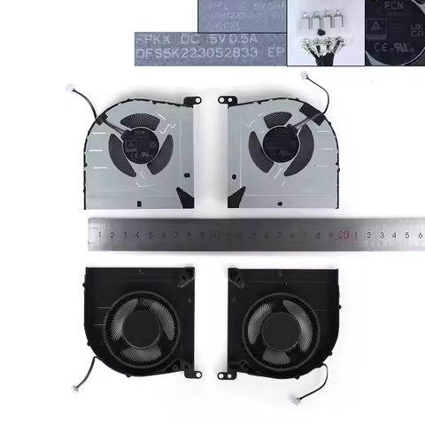 Laptop Cooling Fan for Lenovo IdeaPad Gaming 3 15IAH7（L+R,ORG）