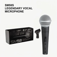 【Deal of the day】 Metal SM58 cardioid Dynamic Microphone For Stage Singing Professional Wired Microp