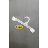 200pcs Hanger Tudung/Scaft/seluar Plastic 10inch 25cm For Display Retail and personal use