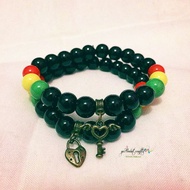 GELANG COUPLE 8MM | GELANG MANIK | couple bracelet