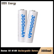 Beston  3000 mAh Best Quality Of AA NI-MH Rechargeable Battery 1.2v 3000mAh  wholesale TNTV YUUW