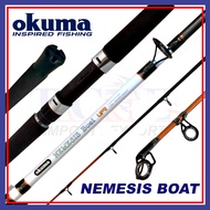 Okuma Nemesis Boat UFR Joran Pancing Bot 5'6-7'0kaki | Air Masin | Casting Boat | Boat Fishing Rod