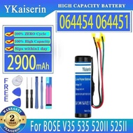 Bluetooth Speaker Battery 064454 064451 2900Mah For Bose V35 535 520II 525II 535II T20 Series