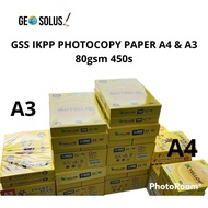 GSS IK PHOTOCOPY PAPER A3 80gm 500s (YELLOW PACK)