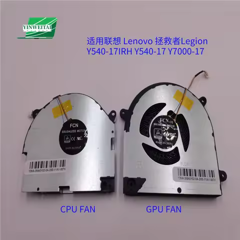 Fan For Lenovo Legion Y540-17IRH Y7000-17 Y540-15IRH Y540 GTX1660TI EG75070S1-1C030 1C010 5F10S13886