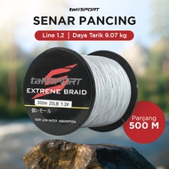 Fishing Line Thread EXTREME Braid 1.2 500M - FM-PEL - Gray