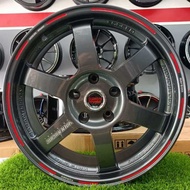 Volk Rays TE37 17 Inch 8JJ 5H113 ET35 Gun Metal