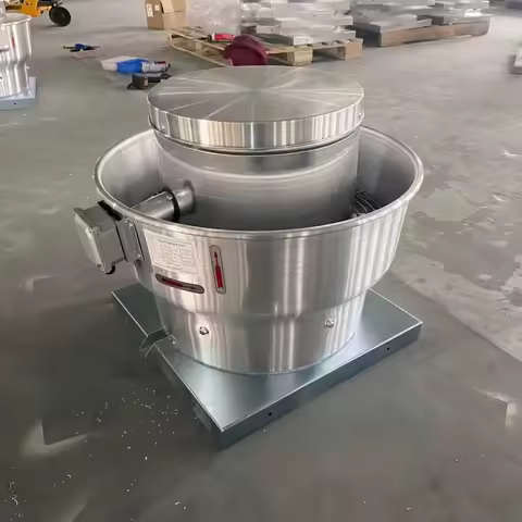 AC 220V Upblast Food Truck Smoke Exhaust Ventilation Fume Extractor Commercial Kitchen Hood Exhaust