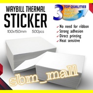 WAYBILL THERMAL STICKER 100x150mm A6 500pcs