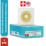 [1 BOX] Convatec Sur-Fit Natura Durahesive Flat Moldable Wafer 57MM (L)10pc/box (411804)