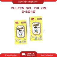 ZHI XIN G-5040 GEL PEN (PACK) ZI XIN 0.5 mm PEN/ CUTE GEL BALLPIN/ Gel Pen 0.5