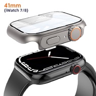 KUULAA Watch Case for Apple Watch Series Ultra 8 7 6 5 4 SE 41mm 45mm 40mm 44mm HD Clear Ultra-Thin 