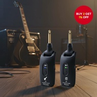 A9 2.4GHz Wireless Guitar System, 24-bit 48KHz Audio, 100ft Range, Latency Free, 4-Hour Rechargeable