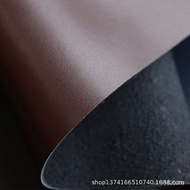 Fabric Brown PU Leather Calf Pattern Men's Shoes with Film-Removal Technology | Nepa