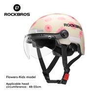 4ROCKBROS Kids Helmet Thickened PC EPS Anti-collision Electric Bicycle Helmet Ultra-light Cycling He