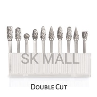 ✶10pcs Tungsten Carbide Burr 6x3mm Rotary Porting Tool Mata Porting Mata Korek