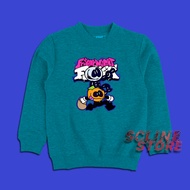 Jaket Sweater Crewneck Anak Friday Night Funkin FNF Skid and Pump