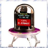 (NDPB) Bitcoin RGB Nixie Tube Clock Smart WIFI Networked LED Light-Emitting Color Screen DIY Analog