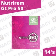 Nutrirem GT Pro 50 3gx14's (Exp: 11/2026)