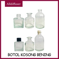 [ALLDIFFUSER] Botol Kaca  Reed Diffuser 50ml-100 Tutup/botol reed diffuser (TERMURAH)