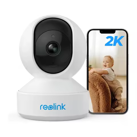 REOLINK 2K 4MP Indoor Security Camera Plug-in 2.4G Wireless WiFi for Baby/Pet Monitor with 2-Way Tal