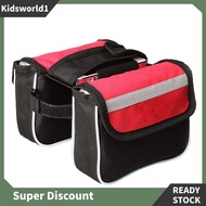 [kidsworld1.sg] MTB Bike Saddle Bag Frame Front Top Tube Cycling Phone Case Bicycle Pouch