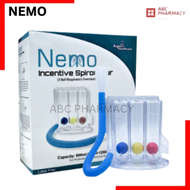 NEMO Incentive Spirometer (3 Ball Respirator Exerciser)