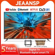 JEAANSP LED TV Bluetooth Digital Smart TV 40 50 55 inch Television Android TV WiFi Netflix YouTube M