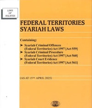 Federal Territories Syariah Laws - As At 15/4/2025