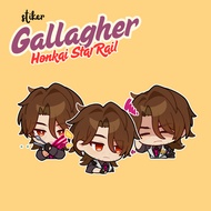 GALLAGHER HSR STICKERS | HONKAI STAR RAIL GALLAGHER VINYL WATERPROOF STICKER