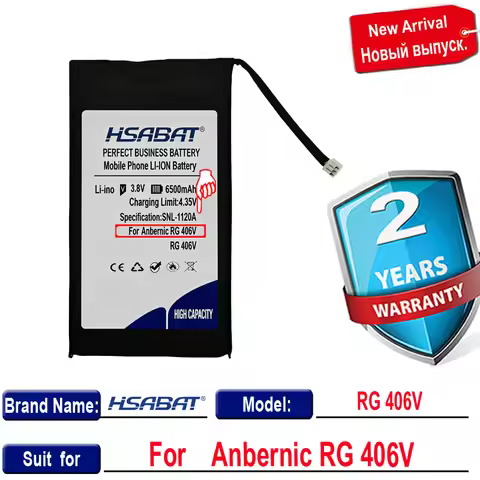 Top Brand 100% New 6500mAh Battery for Anbernic RG 406V RG406V Batteries