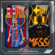 GK-33 FC Messi Glass Casing for OPPO Realme A3S A5 A12E C2s C2 C1