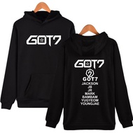 M-3XL Ready 2025 kpop GOT7 JB JR MARK JACKSON BAMBAM YUGYEOM YOUNGJAE Hoodie Printed Long Sleeve Men