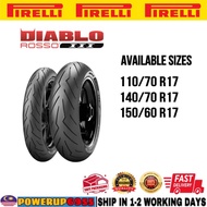 YEAR 2024 PIRELLI DIABLO ROSSO III ROSSO 3 TIRE 110/70 R17 140/70 R17 150/60 R17