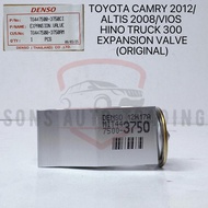 447500-3750 (100% DENSO ORIGINAL) TOYOTA CAMRY 2012/ALTIS 2008/VIOS/HINO TRUCK 300 EXPANSION VALVE