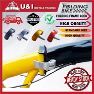 100% ORIGINAL Folding Bicycle Middle Frame Lock/Folding Bike Lock/Quick Release Frame  Folding bike 