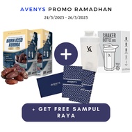 AVENYS PROMO 2 KURMA + 1 SHAKER  ( FREE 1 SAMPUL RAYA )