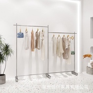 Display Floor-standing Men's Display Stand Live Room Hanger Women's Clothing Store Stainless Steel C