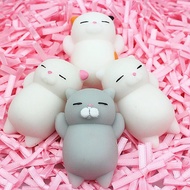 Fidget toys Cute Mochi Squishy Cat Squeeze Healing Fun Kids Kawaii Toy Stress Reliever Decor антистресс figet toys stres