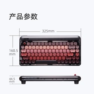 Lofree Lofree Dot Lipstick Black Tube Wireless Three-Mode Mechanical Keyboard Bluetooth Girl