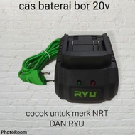 READY Stok !! Charger Bor RYU RCI20V ORIGINAL, Cas baterai Ryu rci20v