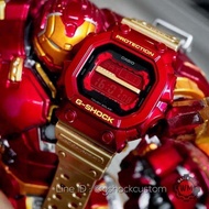 IRON MAN x Casio G-SHOCK Watch ของแท้ นาฬิกาผู้ชาย นาฬิกา รุ่น Limited edition ผลิตจำนวนจำกัด เหลือเ