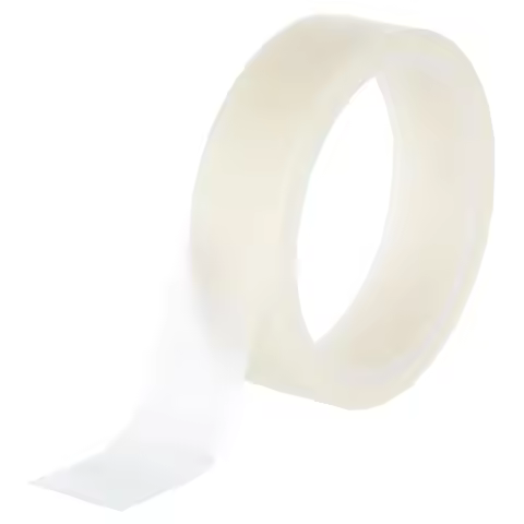 19.9 Yards Clear Book Repair Tape Corn Color Plastic Binding Tape 1 Inch Wide Gift Wrap Tape for Boo